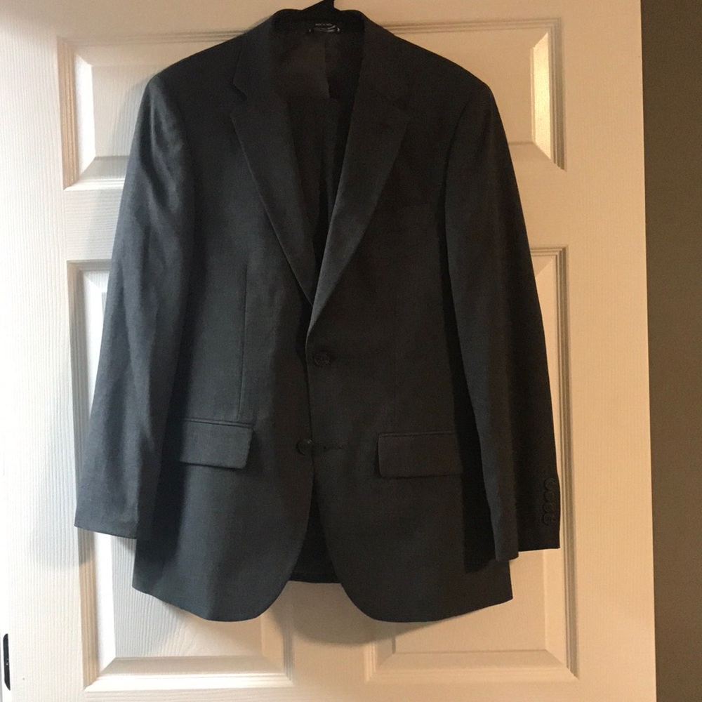 Saddlebred Motion Stretch Charcoal Grey Suit!